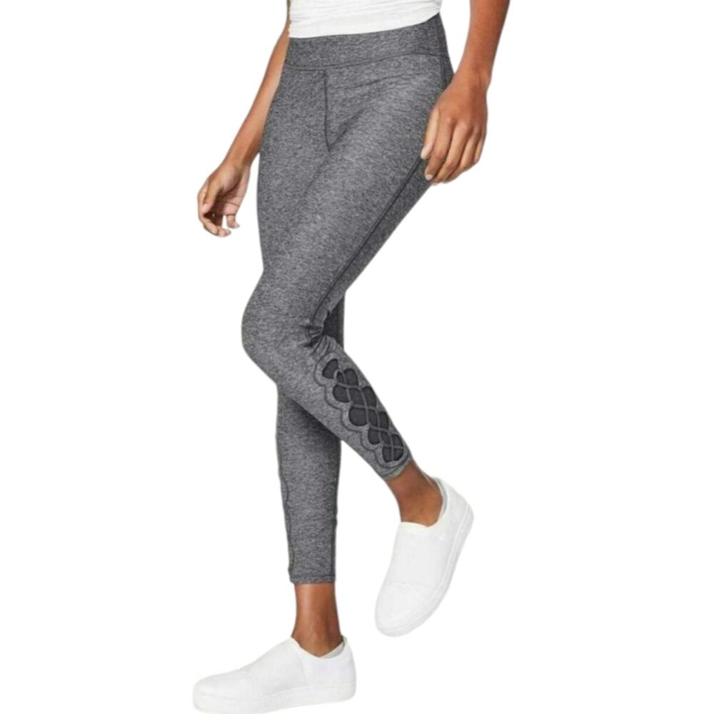 Women's Lululemon Gray Tied To It Leggings Sz 2